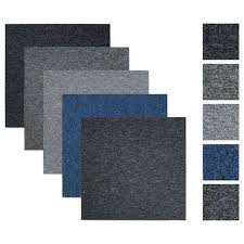 carpet tile self lying rocket grey blue