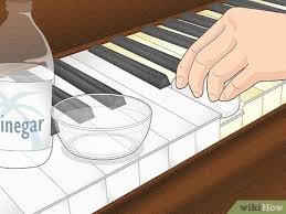 General cleaning tips how to clean plastic keys cleaning digital piano keys now that you know how to clean plastic keys, it's time to move on to ivory. Easy Ways To Clean Yellow Piano Keys With Pictures
