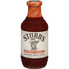 stubbs sweet heat bbq sauce barbeque