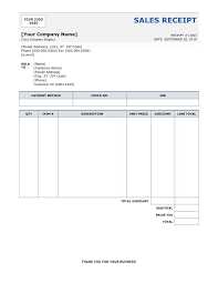 Free Blank Invoice Template Pdf Or Blank Receipt Template Example
