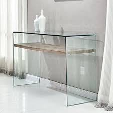 popular tempered glass console table