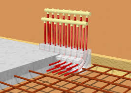 pex pal in floor heating organizer