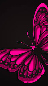 pink erfly hd phone wallpaper peakpx