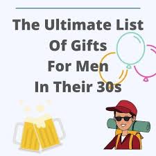 First of all, you get to surprise someone with a pile of presents that looks huge! The Ultimate List Of Gifts For Men In Their 30s Giftingwho