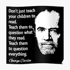 Pósters: George Carlin | Redbubble