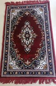 embroidered velvet floor carpet at rs