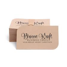 Kraft Cards Business Cards 100 Pk Design Business Card