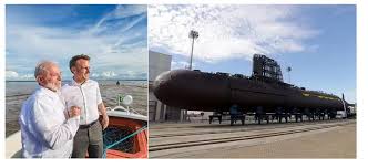 Macron participa en Brasil en lanzamiento al mar de submarino - Noticias Prensa Latina