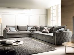 Manfredi Corner Sectional Velvet Sofa
