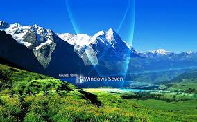windows 7 nature mountains hd art