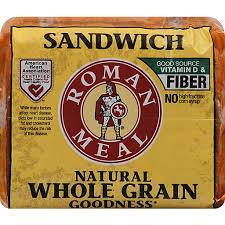 roman meal sandwich bread white