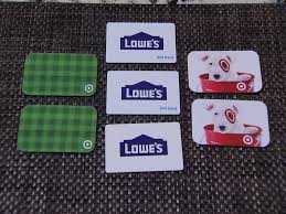 lowes target investigate gift card