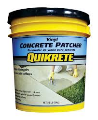 20 lb pail gray vinyl concrete patcher