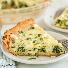 spinach and feta quiche low carb