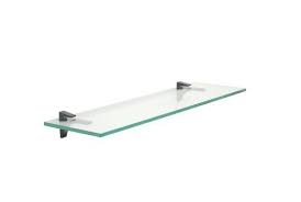clear floating glass shelf 10 x 48 in