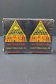 Maybe you would like to learn more about one of these? Illuminati New World Order Collectible Card Game Inwo Limited Edition Starter Set Factory Sealed 2 Double Decks 55 Cards Each Inwo Rulebook 110 Hpb