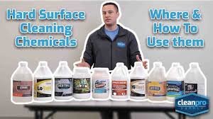 hard surface cleaning chemicals where