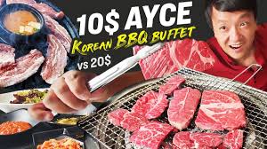 10 all you can eat korean bbq buffet