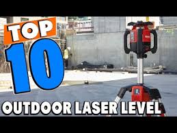 Top 10 Best Outdoor Laser Levels Review