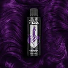 to dye black hair purple without bleach