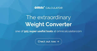 Weight Converter From Lbs To Kg To Oz To Grams To