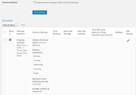 Custom Delivery Settings With Woocommerce Usps Shipping Method
