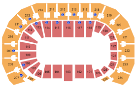 Intrust Bank Arena Seating Chart Valley Center