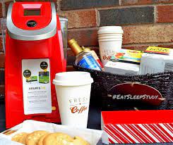 create a keurig gift basket they ll love