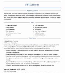 As we know that some professions have more scope than others. Fbi Special Agent Resume Example United States Department Of Justice Stockton Missouri