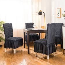 1 Pc 2 Pcs Dinning Chair Cover Set