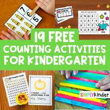 19 free counting activities for