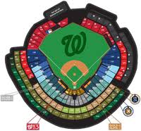 Washington Nationals Seat Map White Sox Stadium Seating View