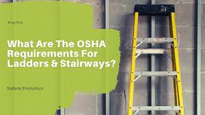 osha requirements for ladders