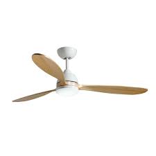troposair koho 52 in integrated led pure white ceiling fan with light with remote control 88581