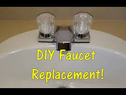 Replace A Bathroom Sink Faucet