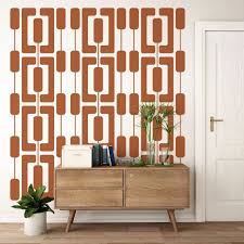 mid century squares wall decals wall