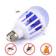 Bug Zapper Outdoor Indoor Light Bulb Insect Killer Electric Lamp Mosquito Trap Led Insect Zappers Light Bulb Mosquito Fly Insect Moths Killer Lamp Trap Bug Zappers Wish