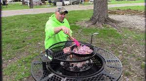 Do it all with the 47 in. Big Horn Ranch Fire Pit Cooking Youtube