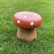 Mushroom Seat Or Toad Stool Concrete