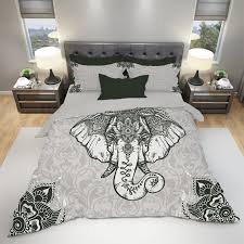 off mandala elephant bedding bohemian in