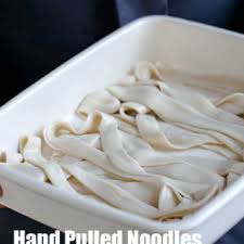 hand pulled noodles easier version