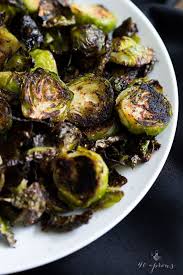crispy miso roasted brussel sprouts
