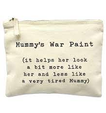 makeup bag mummy s war paint