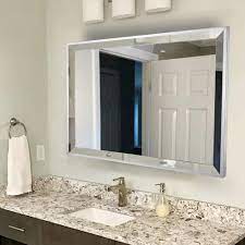 chende rectangle wall bathroom mirror