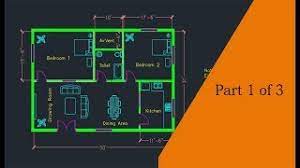 making a simple floor plan in autocad