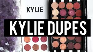 kylie burgundy palette exact dupes for