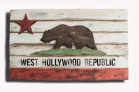 California Republic Personalized Flag