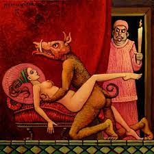 The Cuckold Painting by Michael Hutter | Saatchi Art