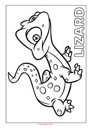 Check spelling or type a new query. Printable Lizard Coloring Page Pdf For Kids