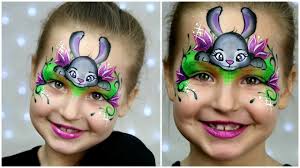 kids easter face painting tutorial